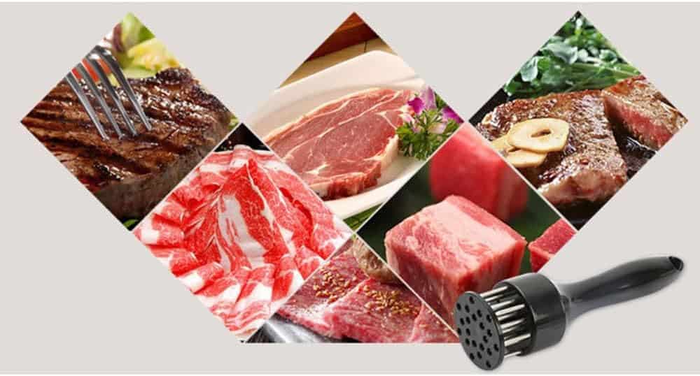Stainless Steel Meat Tenderizer Needle Tool