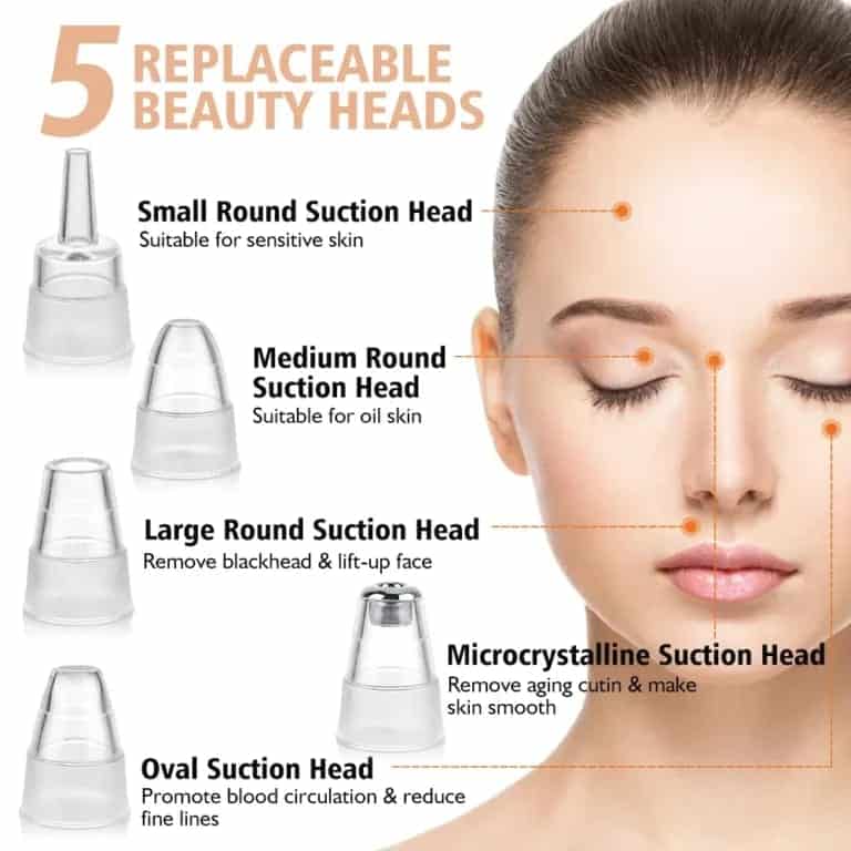 Electric Blackhead Remover – Rechargeable Pore Vacuum Cleaner