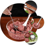Stainless Steel Meatball Spoon – Non Stick Ball Maker