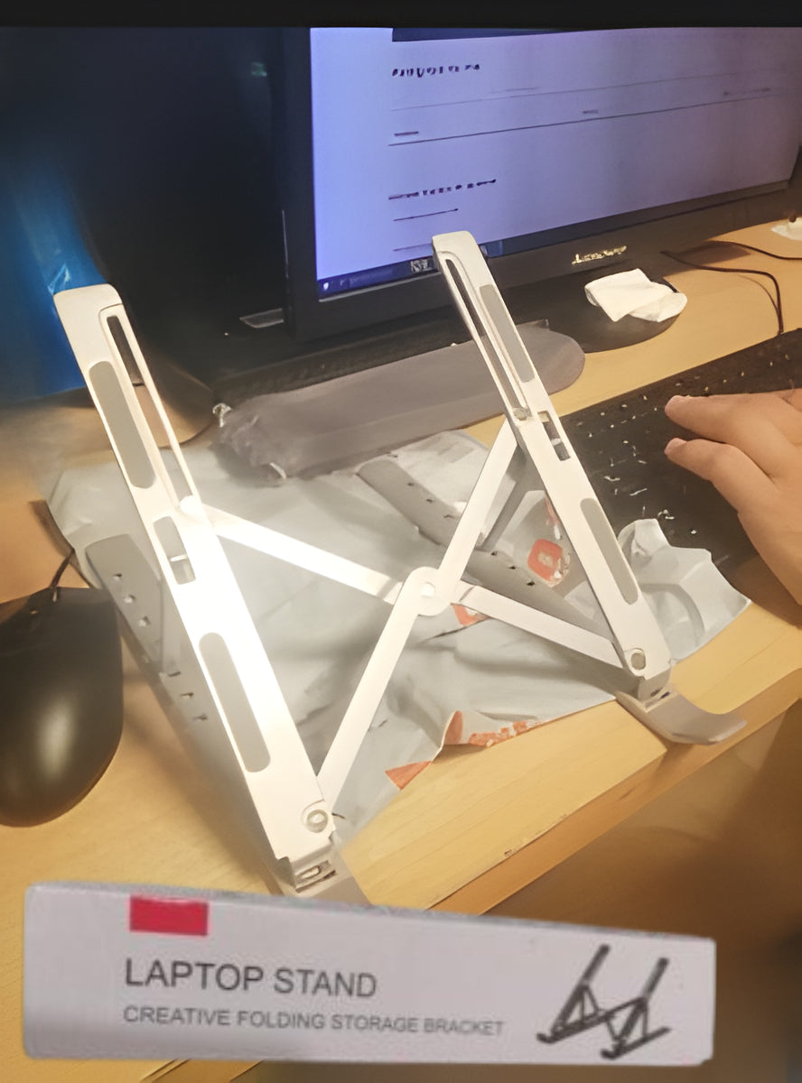 Foldable Aluminum Laptop Stand