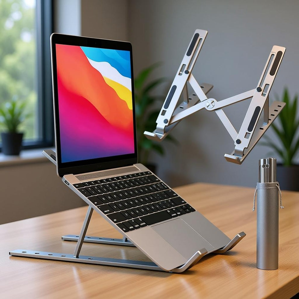 Foldable Aluminum Laptop Stand