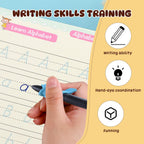 Kids Magic Practice Copybook Set – Reusable Writing & Learning Kit (4 Books)