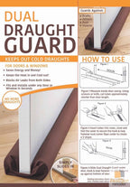 Double Sided Door Dust Stopper Draft Guard Pack of 6