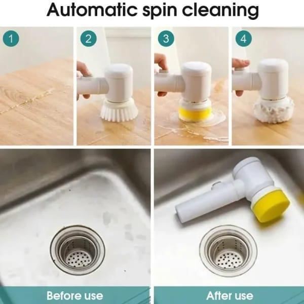 Electric Cleaning Brush – Multi-Purpose Power Scrubber