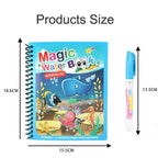 Magic Water Drawing Canvas for Kids – Reusable Mess Free Art Pad