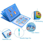 Magic Water Drawing Canvas for Kids – Reusable Mess Free Art Pad