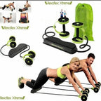 Revoflex Xtreme Abs Roller – Home Gym Resistance Workout Kit