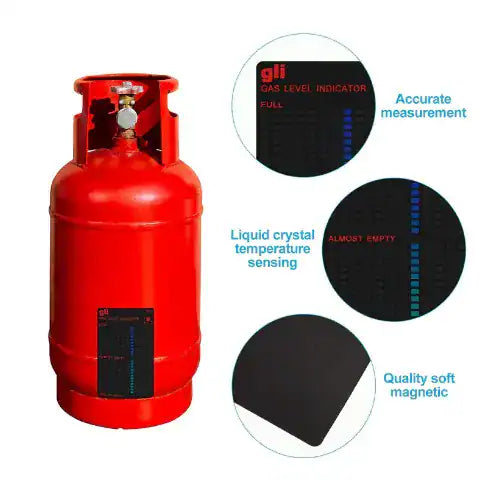 Magnetic Gas Level Indicator – Smart LPG Cylinder Gauge