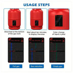 Magnetic Gas Level Indicator – Smart LPG Cylinder Gauge
