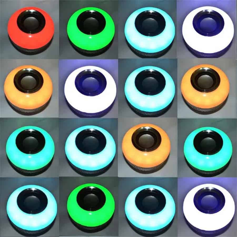 Smart LED Music Bulb – Bluetooth Speaker with Remote RGB Light