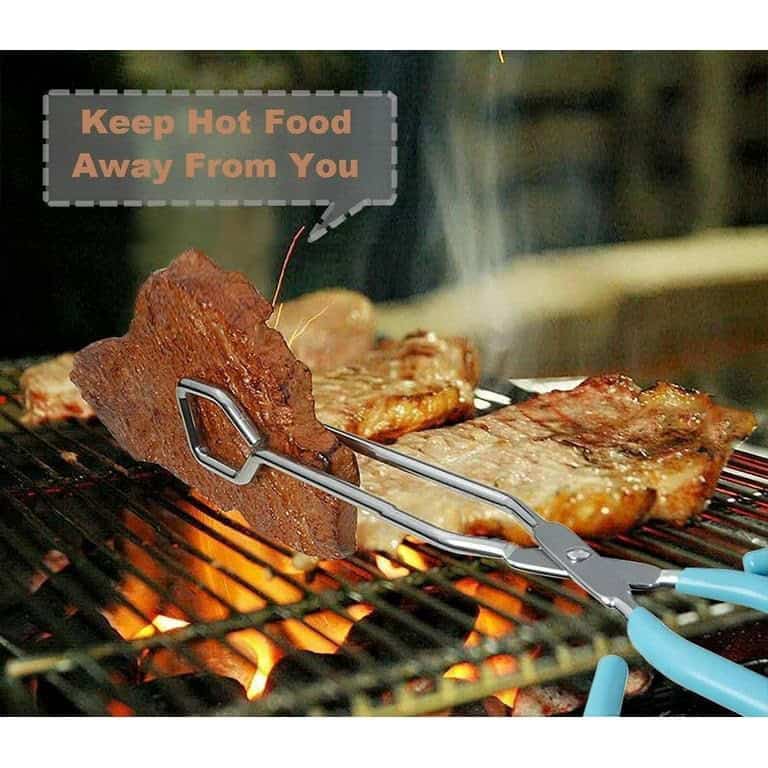 Stainless Steel BBQ & Salad Tongs