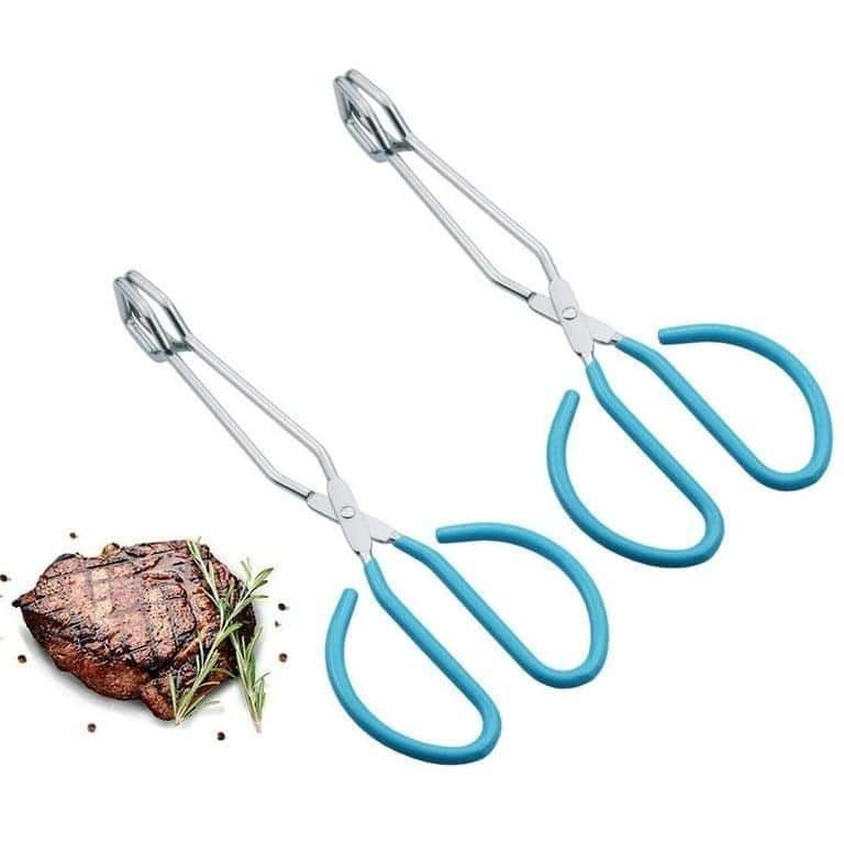 Stainless Steel BBQ & Salad Tongs