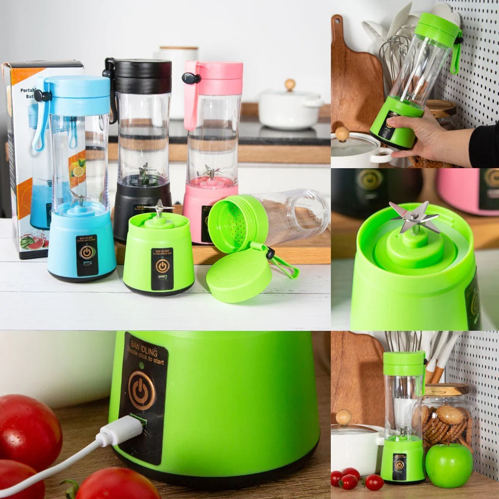 Portable 6-Blade USB Juicer Blender