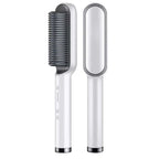 2-in-1 Hair Straightener Brush – Straighten & Curl Styling Comb