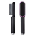 2-in-1 Hair Straightener Brush – Straighten & Curl Styling Comb