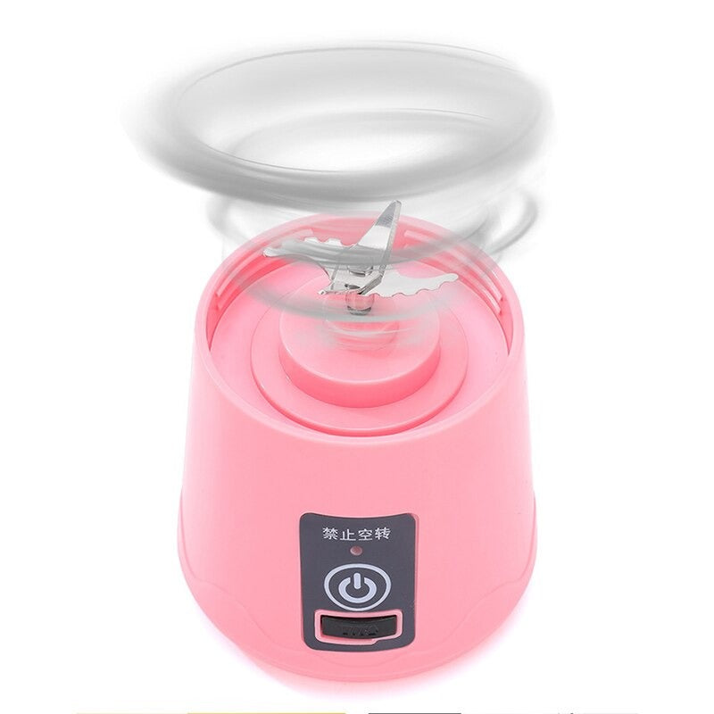 Portable 6-Blade USB Juicer Blender