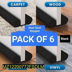 Double Sided Door Dust Stopper Draft Guard Pack of 6