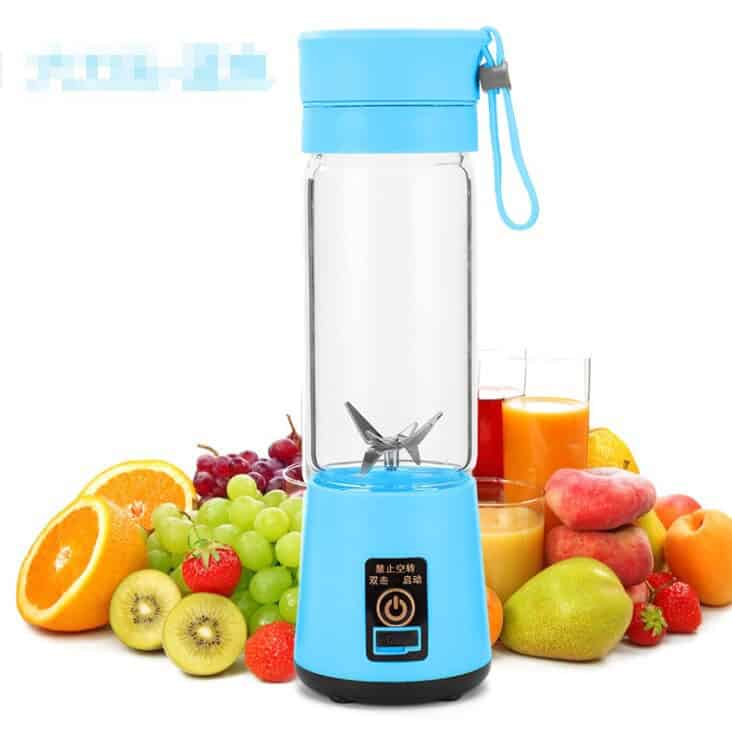 Portable 6-Blade USB Juicer Blender