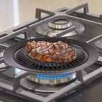 Stainless steel BBQ grill plate