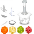 9 in 1 Manual Food Chopper 2000ML Kitchen Cutter